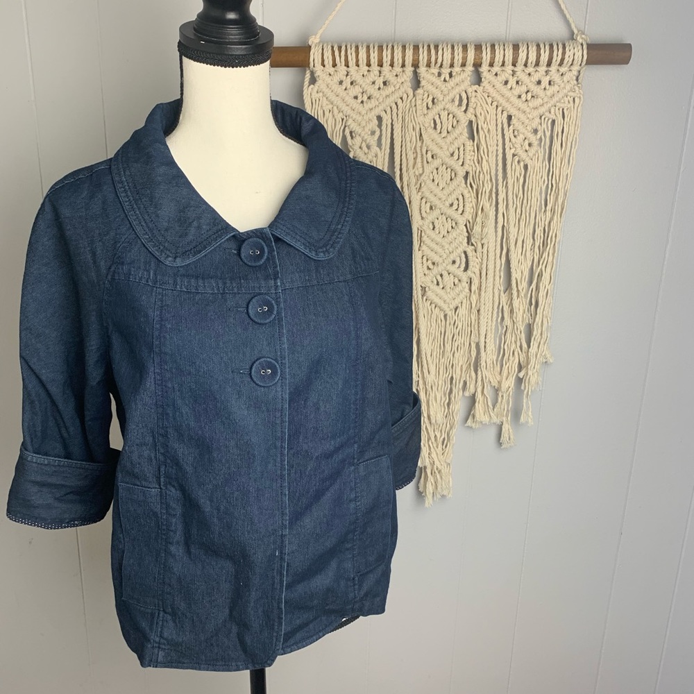 MAD Design Denim Jacket-L
